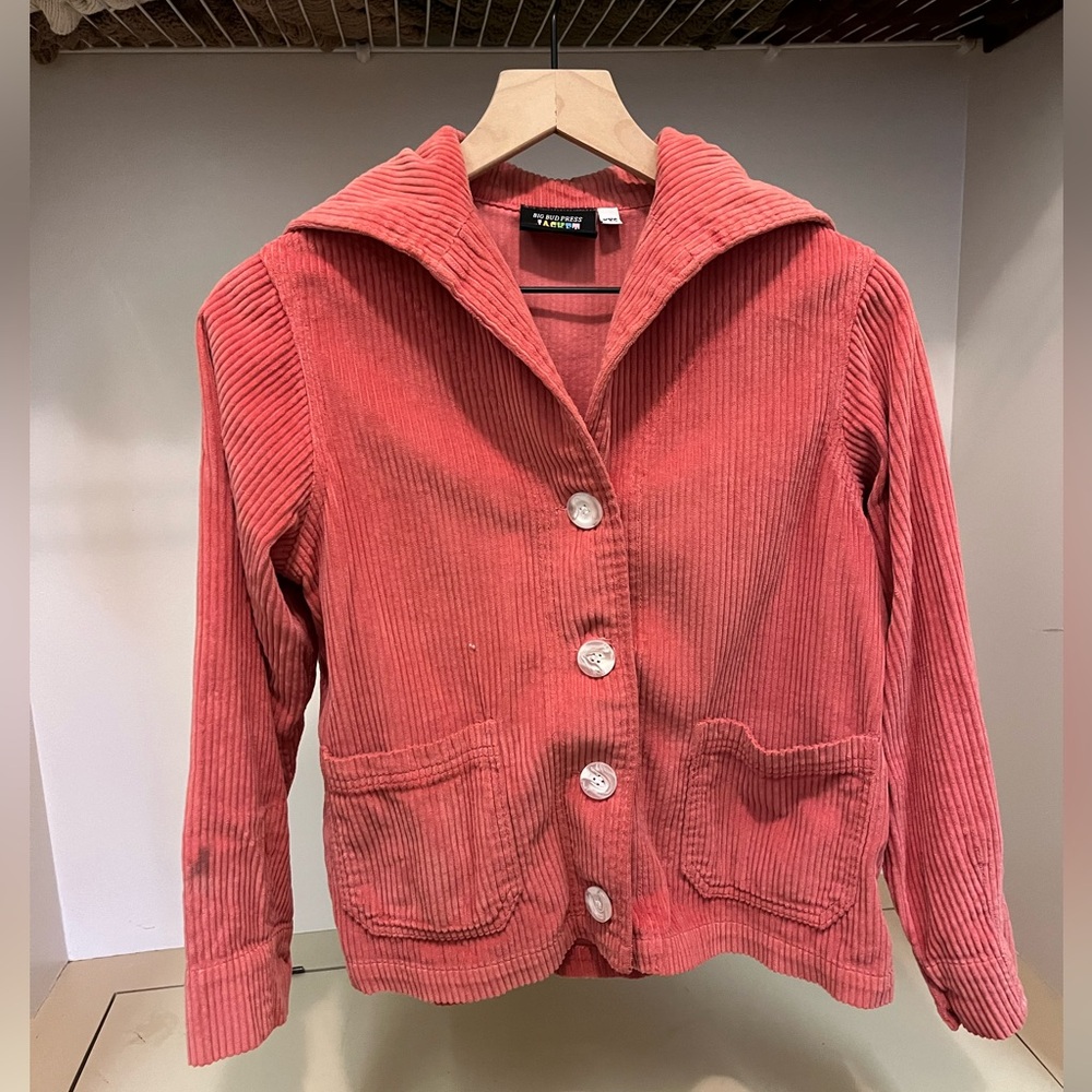 Big Bud Press Corduroy Sailor Jacket (Coral)